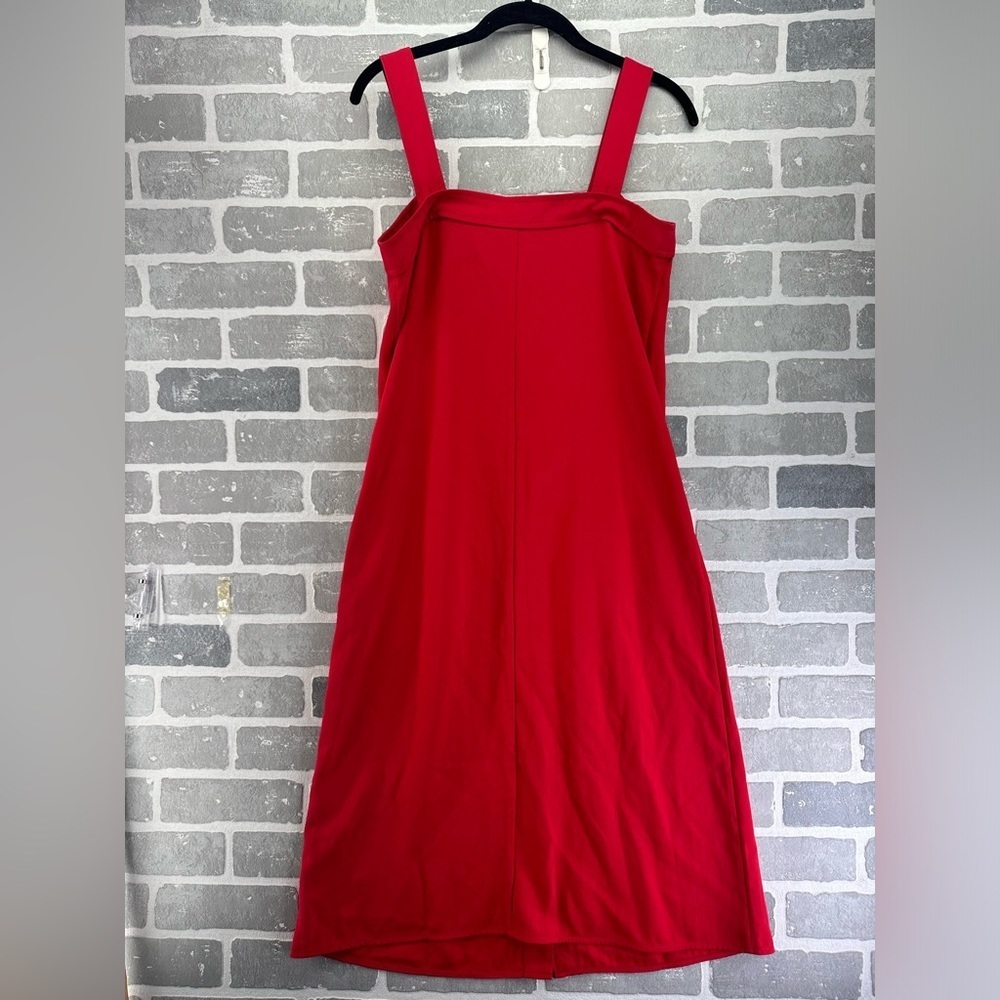 Everlane Red Goweave Picnic Dress Size 2 - Picture 8 of 9